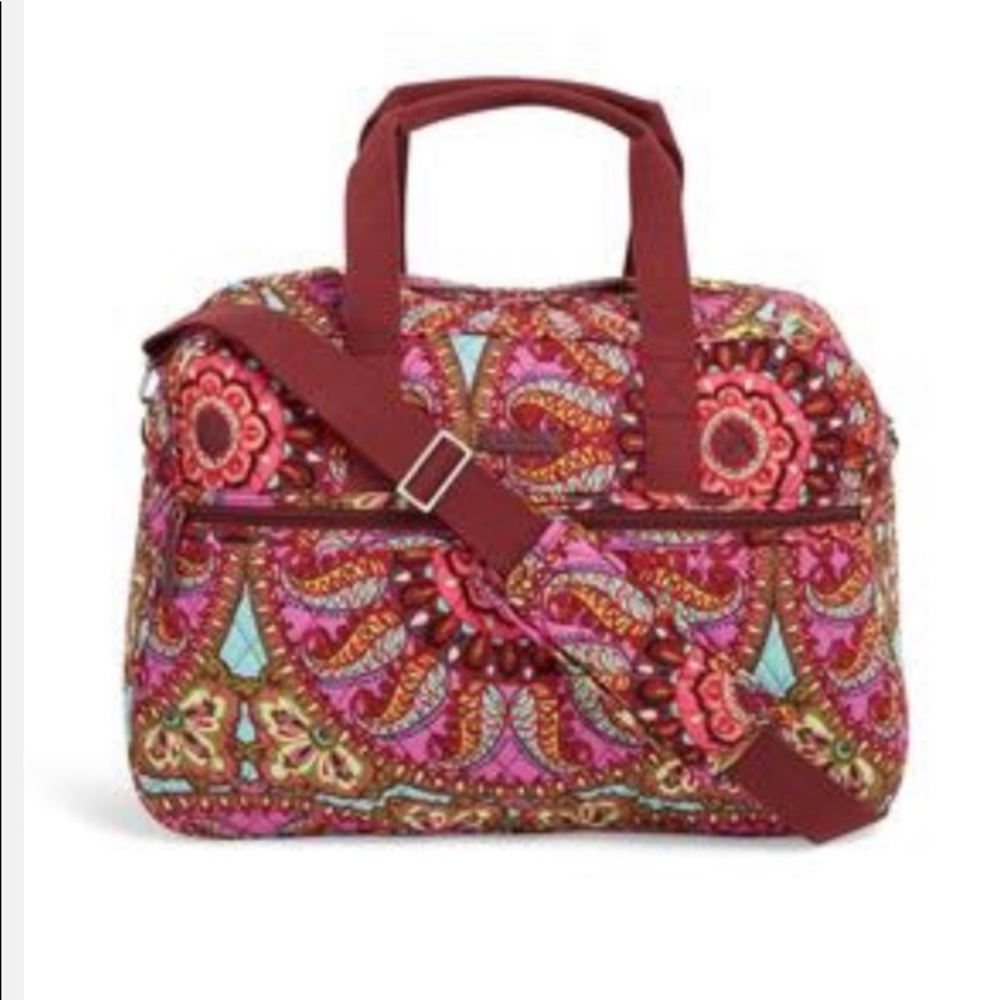 NWT Vera Bradley Medium Traveler Bag